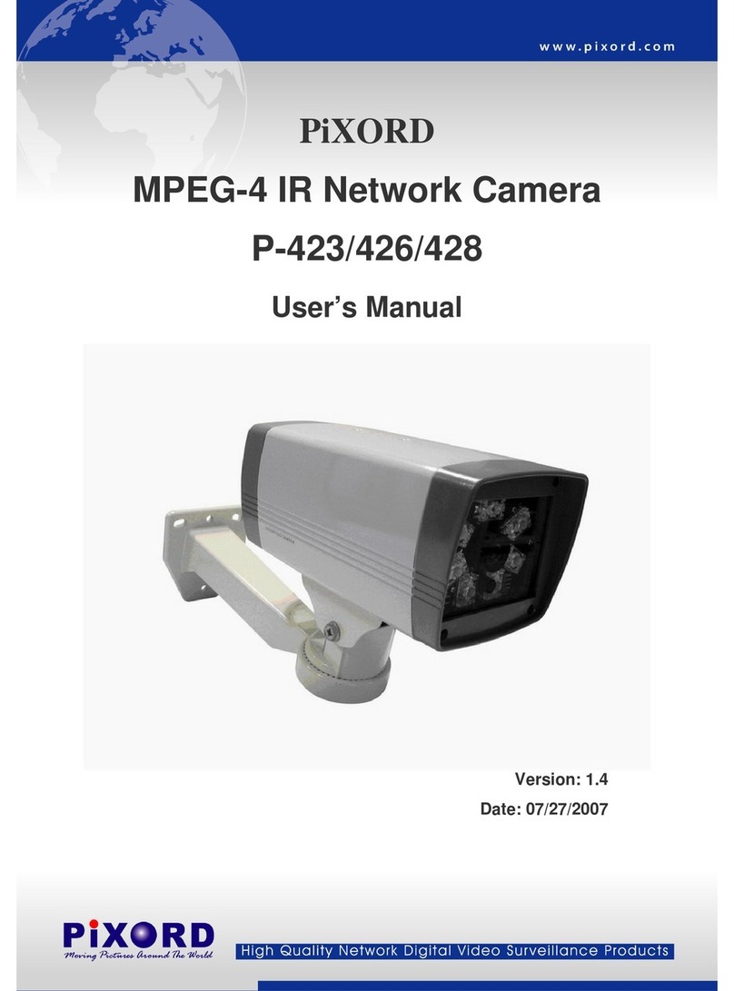 PiXORD P-423 User manual