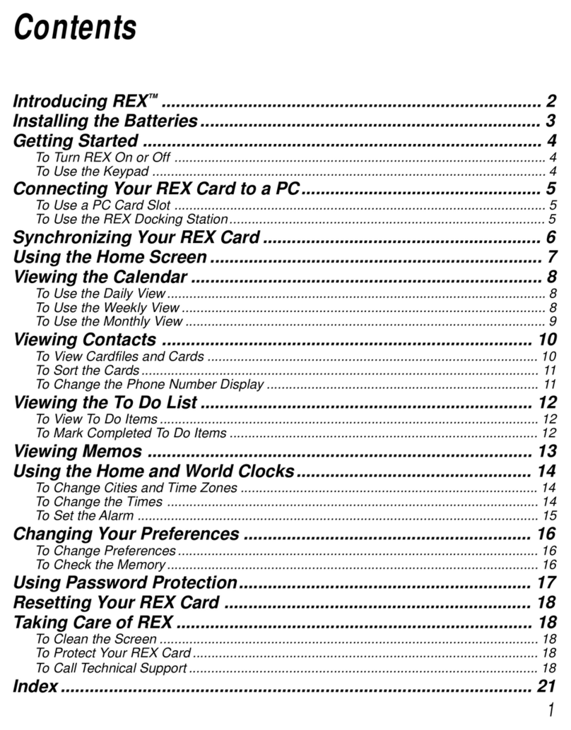 REX TrueSync user manual