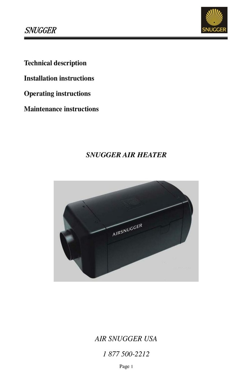 Snugger SF2300 installation instructions