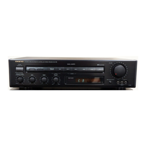 Onkyo P-301 Service manual
