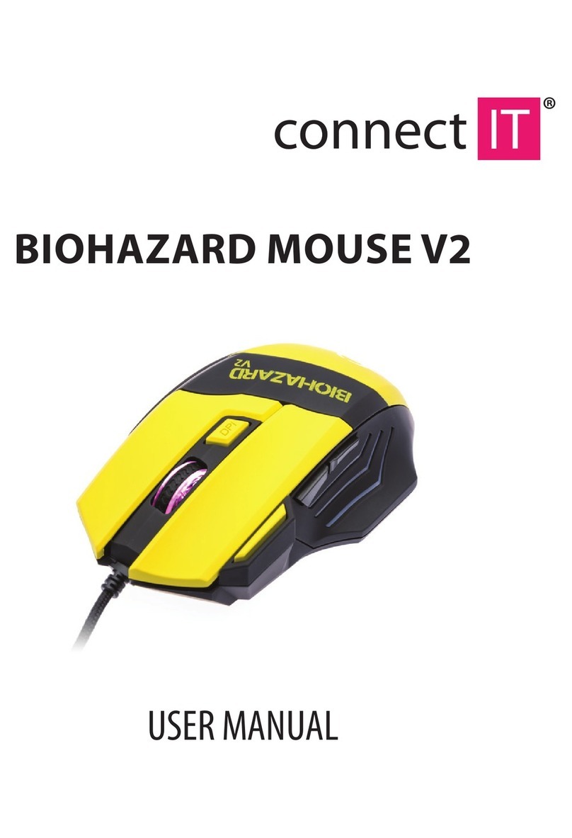 Connect IT BIOHAZARD MOUSE V2 user manual