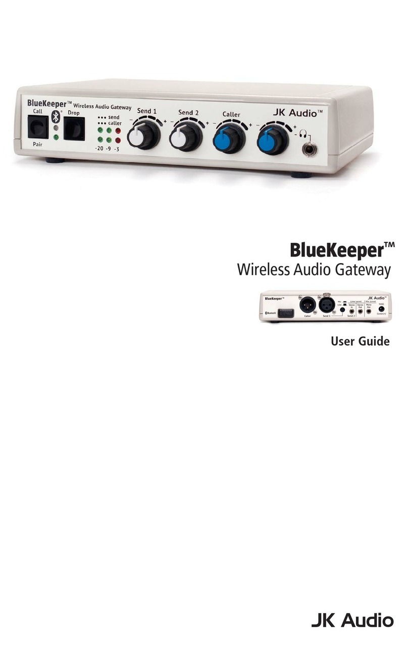 JK Audio BlueKeeper user guide