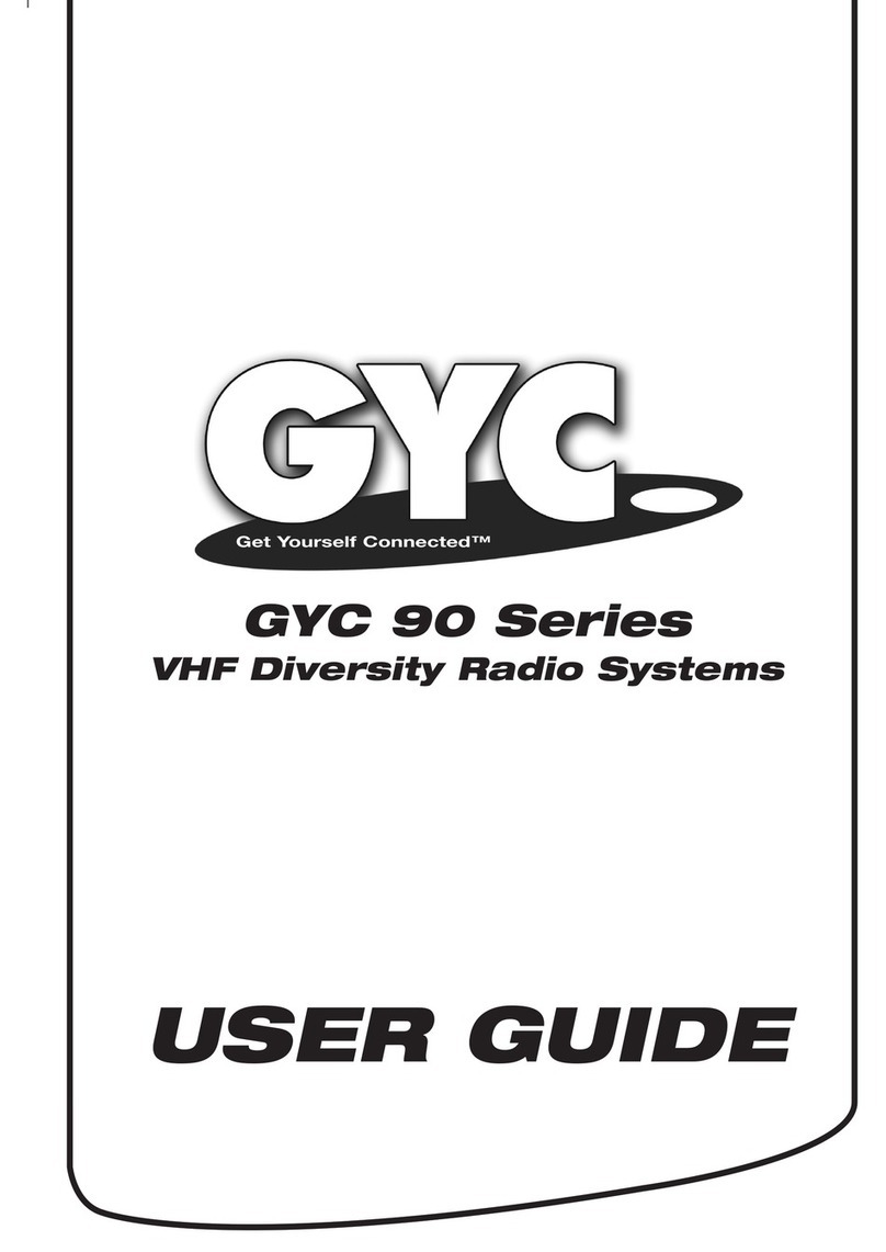 GYC 90 series user guide