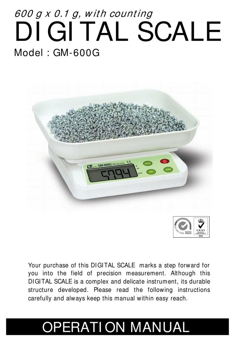 REED GM-600G Operation manual