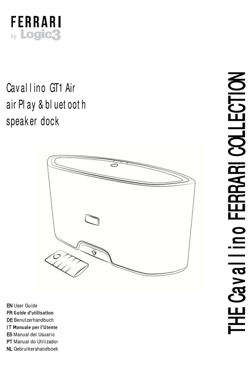 Logic3 Ferrari Cavallino GT1 Air User manual