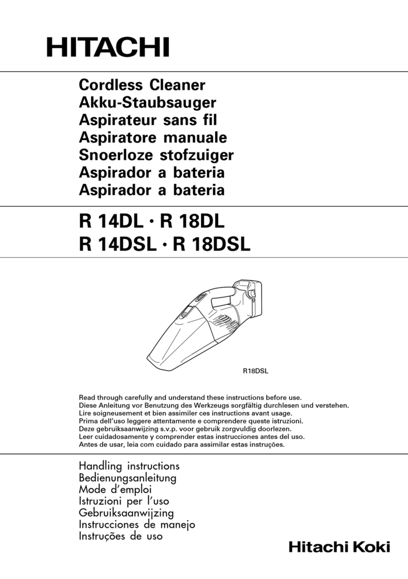 Hitachi R 14DL User manual