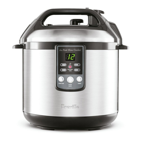 Breville Fast Slow Cooker BPR200 Instruction booklet