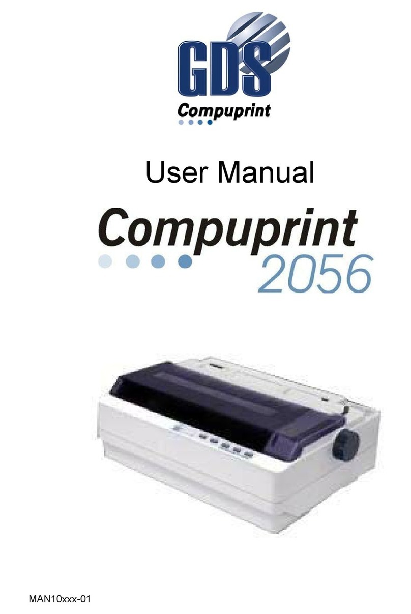 GDS Compuprint 2056 User manual