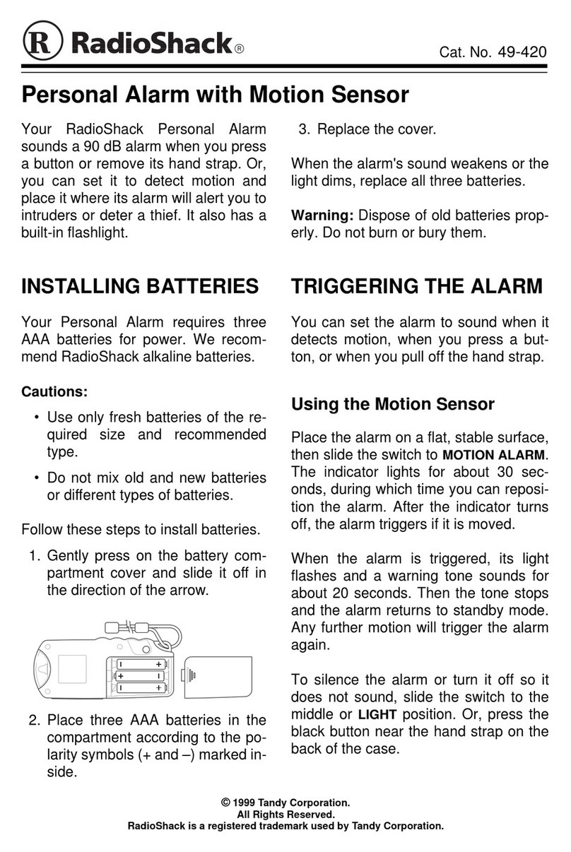 Radio Shack 65572 quick start guide Radio Shack 65572 quick start guide