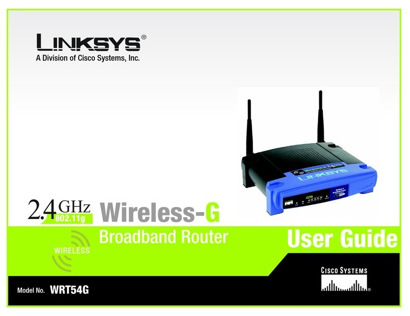 Linksys WRT54G - Wireless-G Broadband Router... User manual