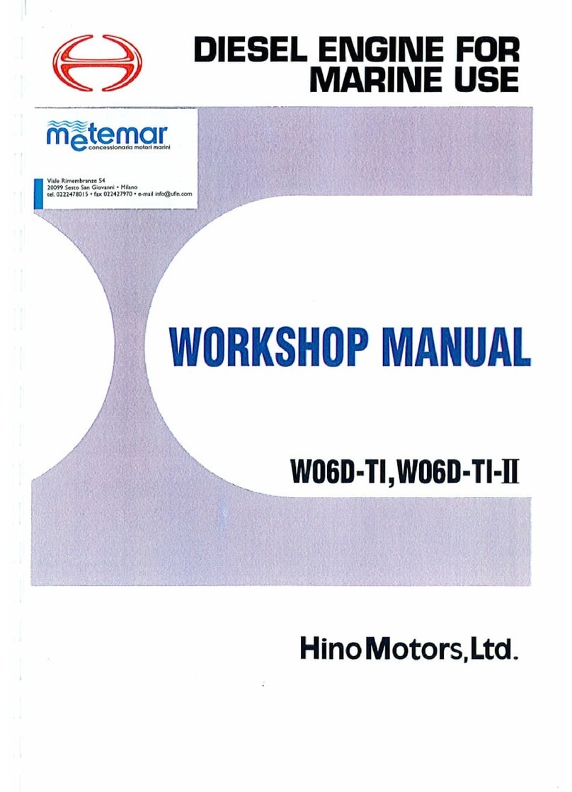 Hino Motors W06D-TI Workshop manual
