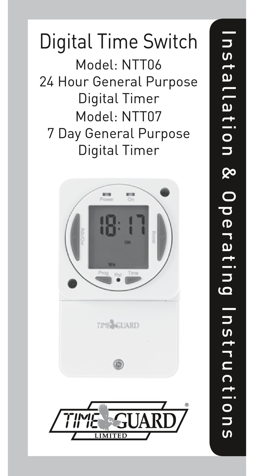 Time Gaurd NTT06 Installation & operating instructions