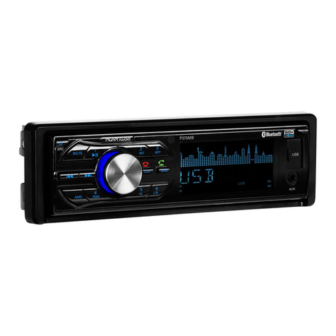 Planet Audio P375MB User manual