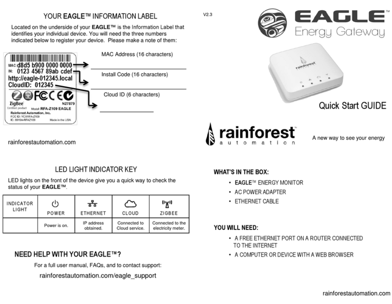 Rainforest Automation EAGLE quick start guide