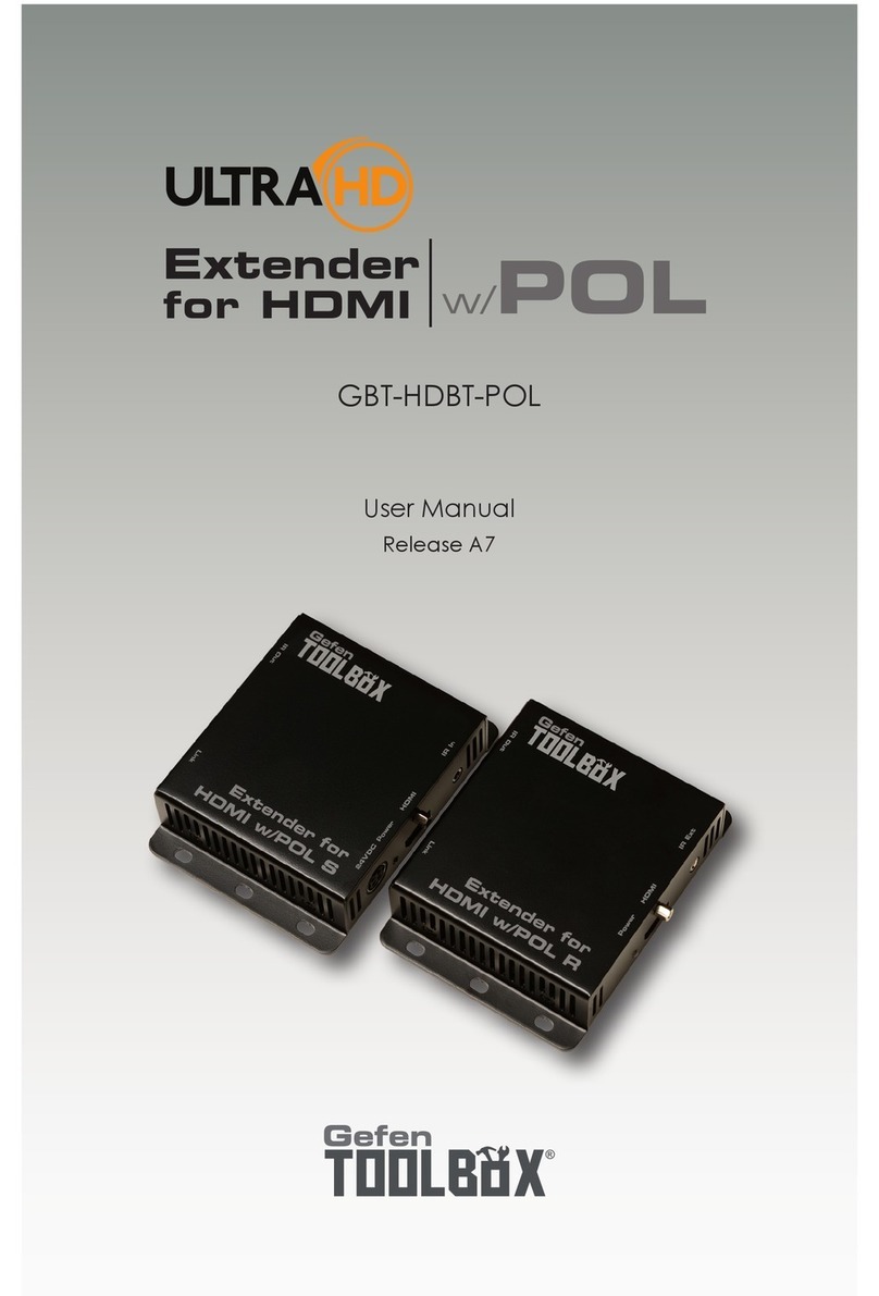 Gefen ToolBox GBT-HDBT-POL user manual