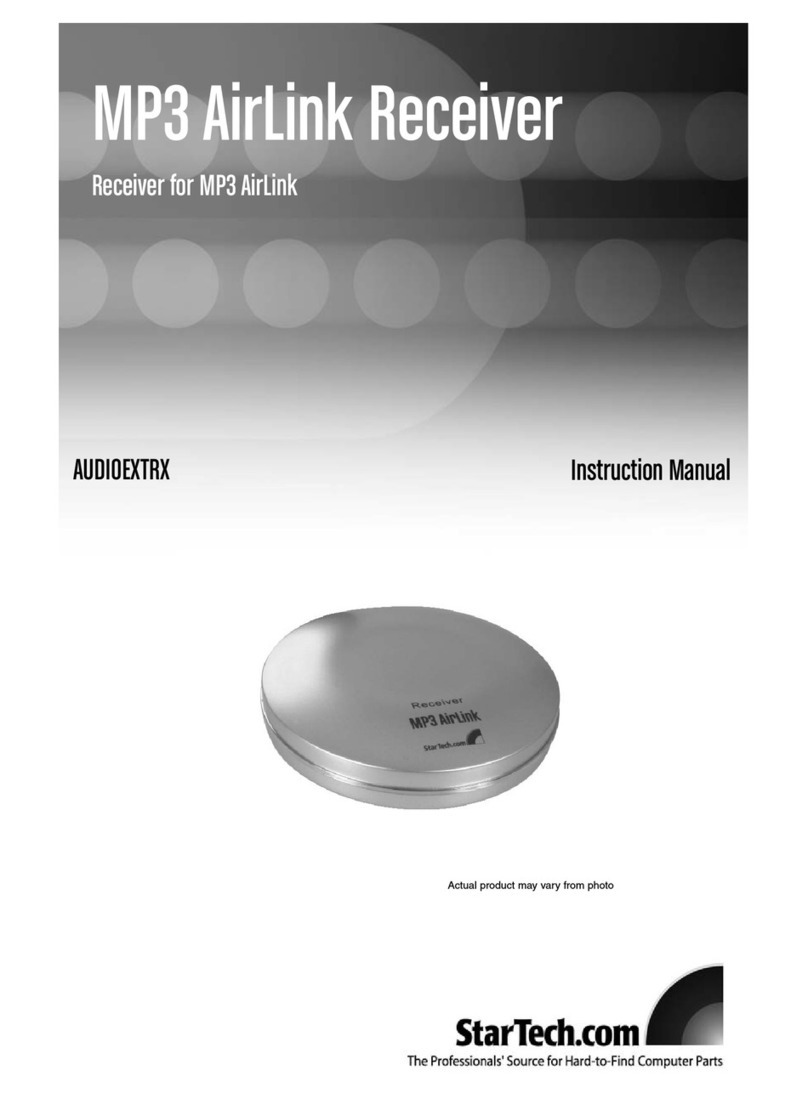 StarTech.com AUDIOEXTRX User manual