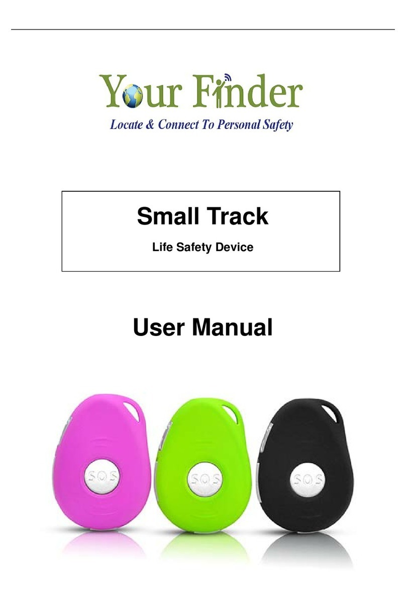 Your Finder Small Track User manual