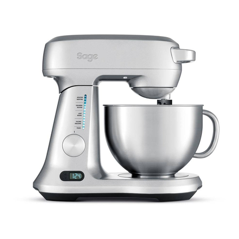 Sage the Scraper Mixer Pro BEM800UK Instruction booklet