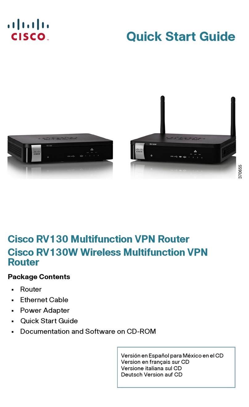 Cisco RV130 User manual