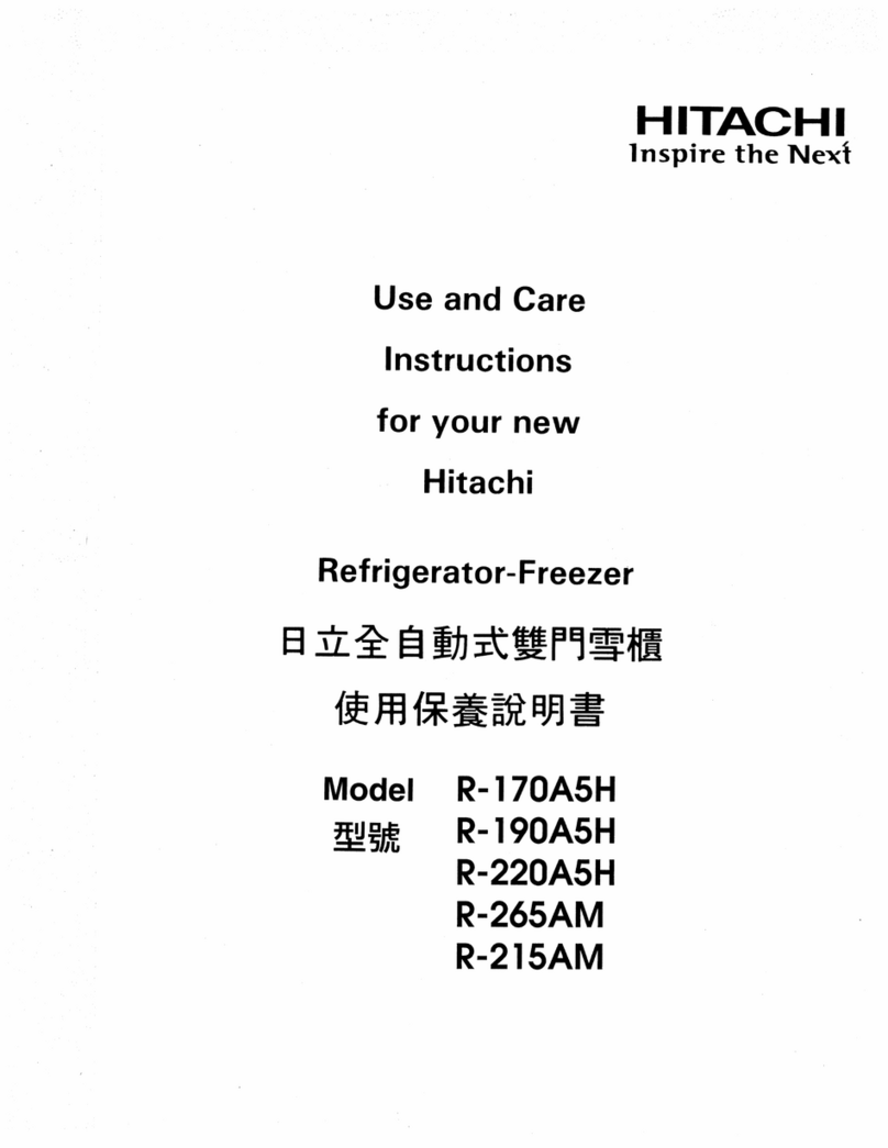Hitachi R-170A5H Quick reference guide