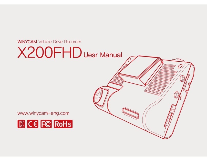 Winy technology WINYCAM X200FHD User manual