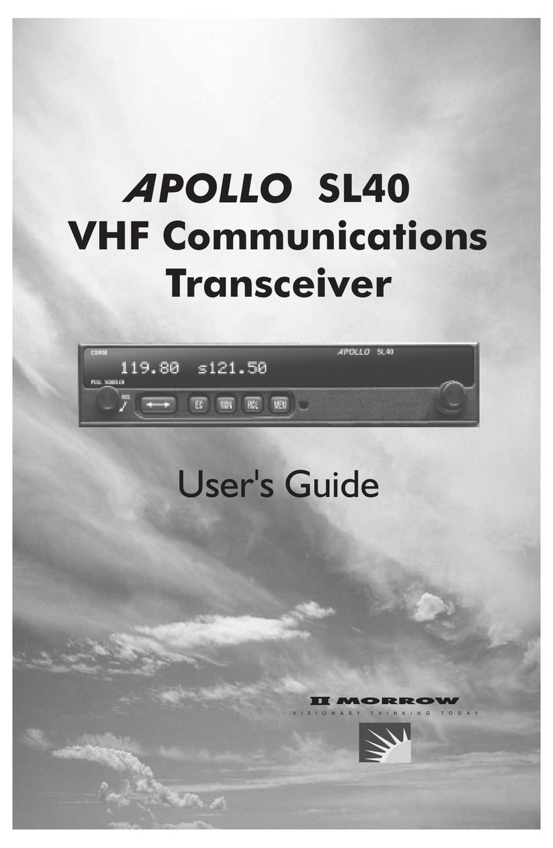 II Morrow Inc. Apollo SL40 user guide