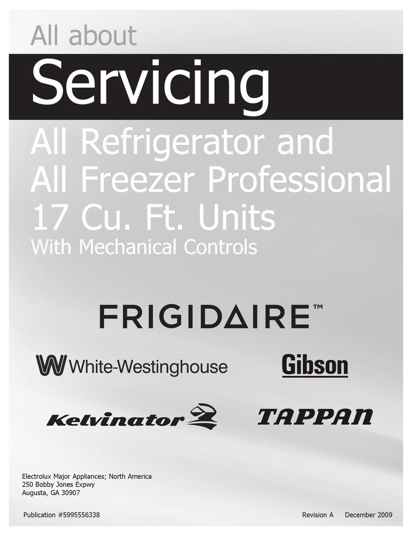 Electrolux FPRH17D7KF All Refrigerator Professional... User guide