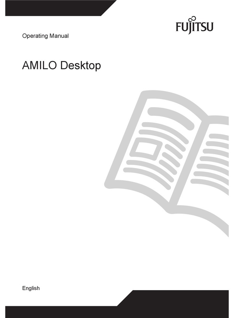 Fujitsu AMILO M Series operating instructions