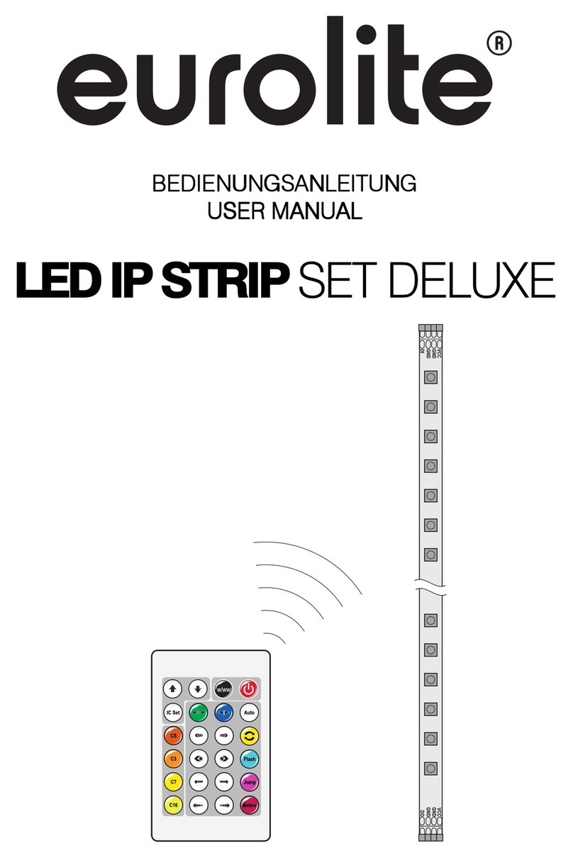 EuroLite LED IP STRIP SET DELUXE user manual