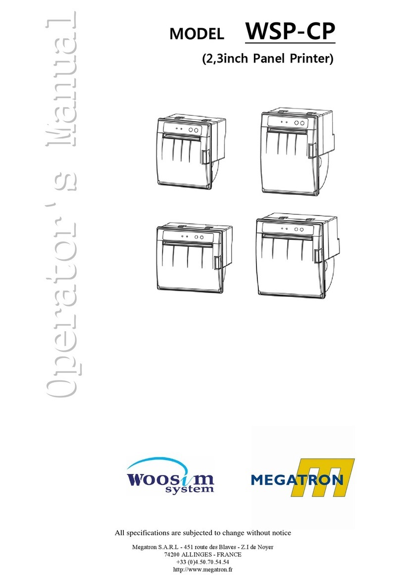 Megatron WSP-CP260 User manual Megatron WSP-CP260 User manual
