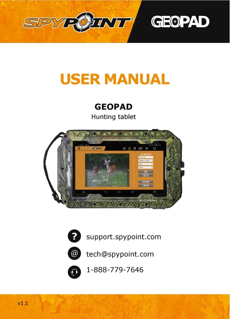 Spypoint Geopad user manual