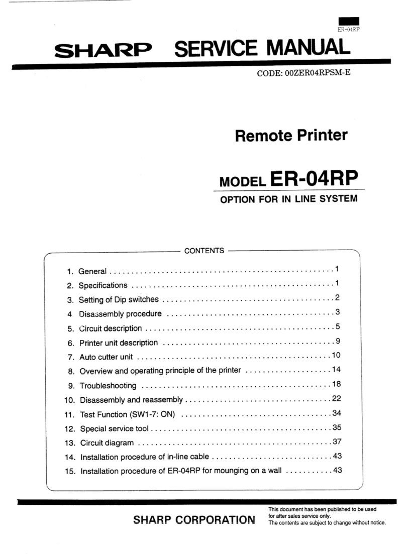 Sharp ER-04RP User manual Sharp ER-04RP User manual