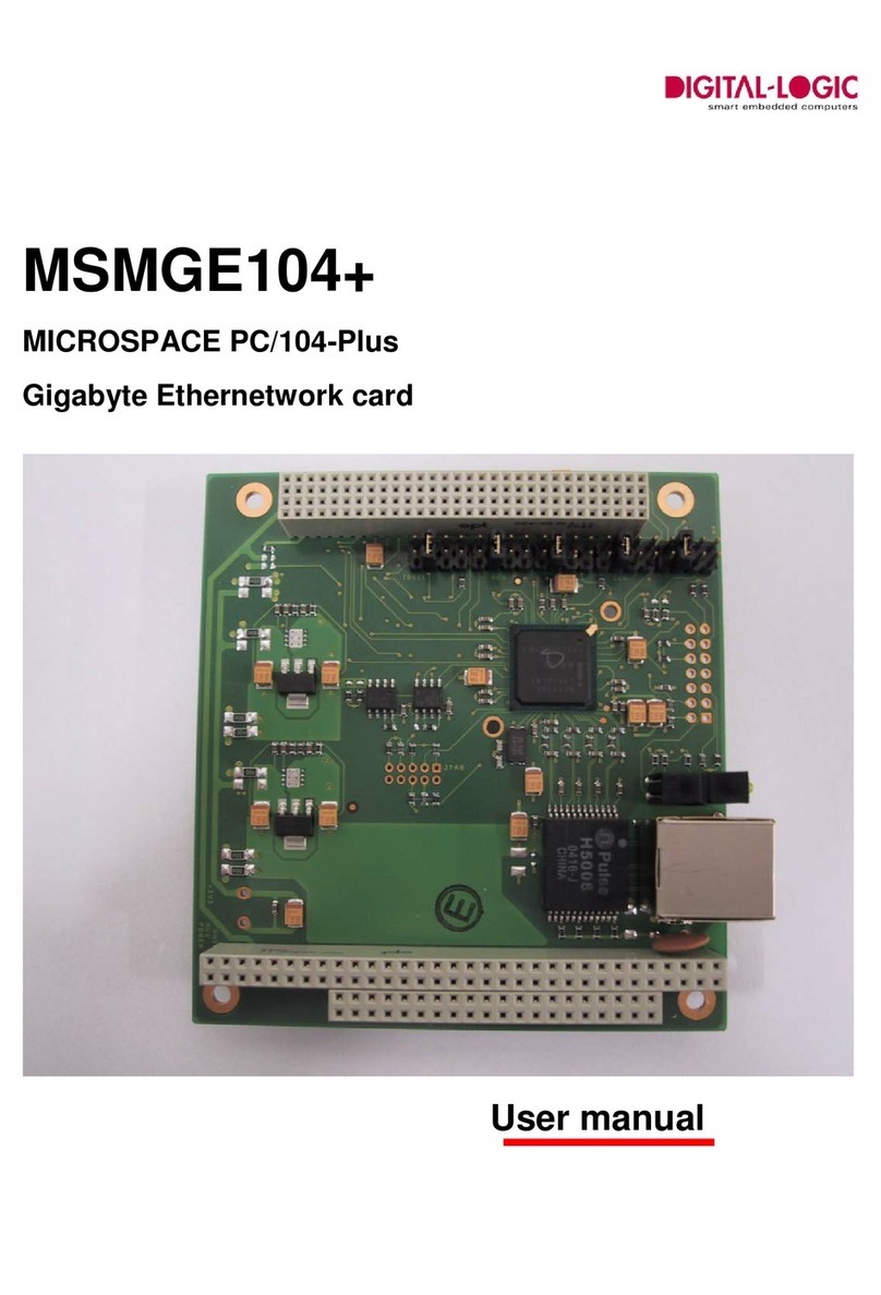 DIGITAL-LOGIC MSMGE104+ user manual