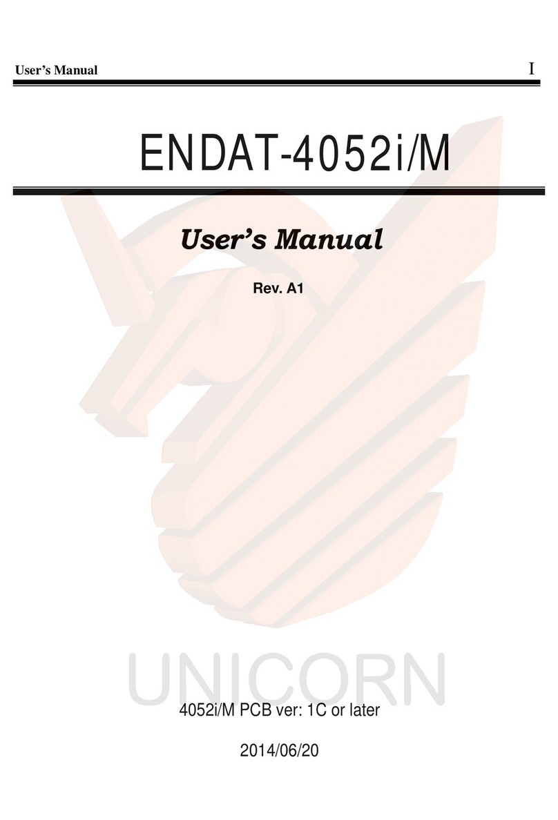 Unicorn ENDAT-4052I/M user manual