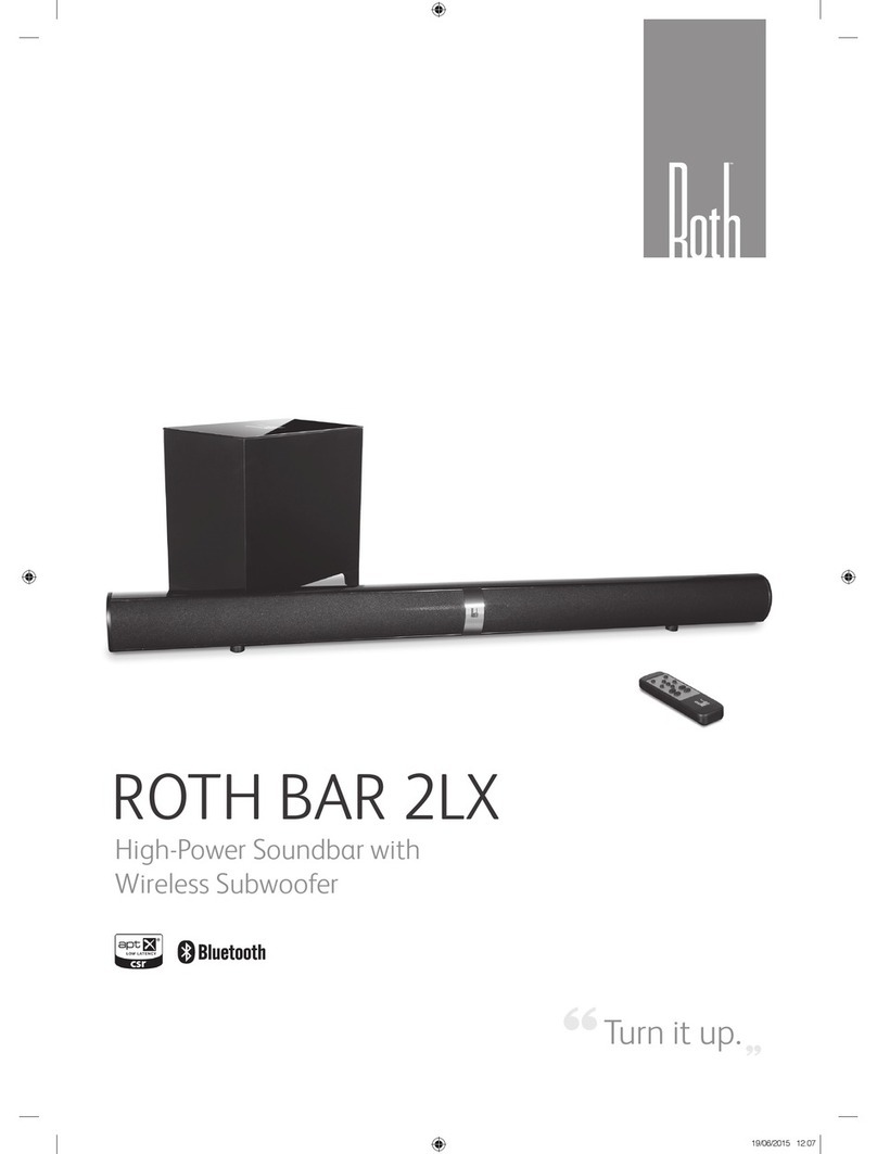 Roth BAR 2LX manual