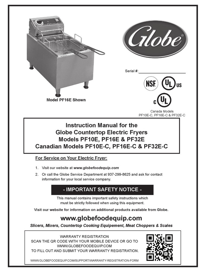 Globe PF10E User manual