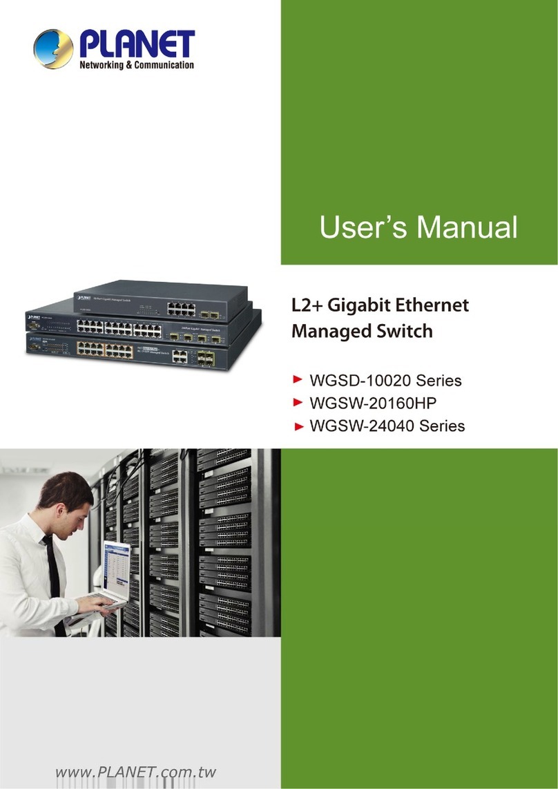 Planet WGSD-10020 User manual