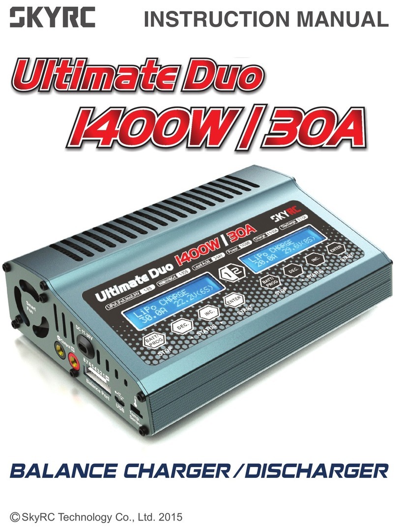 Skyrc Ultimate Duo 1400W / 30A User manual