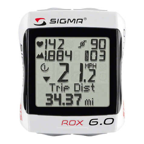 Sigma Rox 6.0 User manual Sigma Rox 6.0 User manual