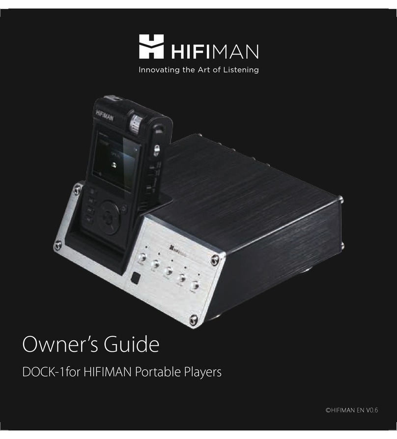 HiFiMAN DOCK-1 owner's guide