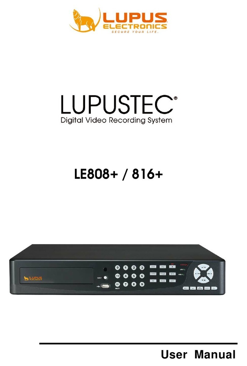 Lupus LE808+ user manual