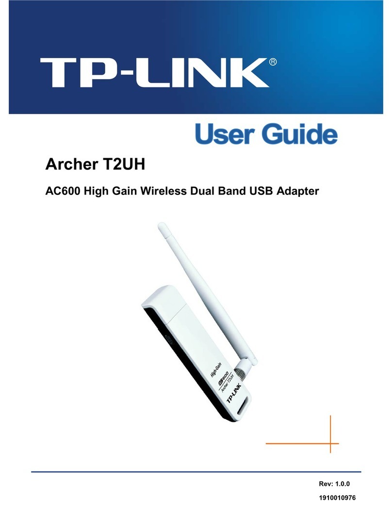 TP-Link Archer T2UH User manual