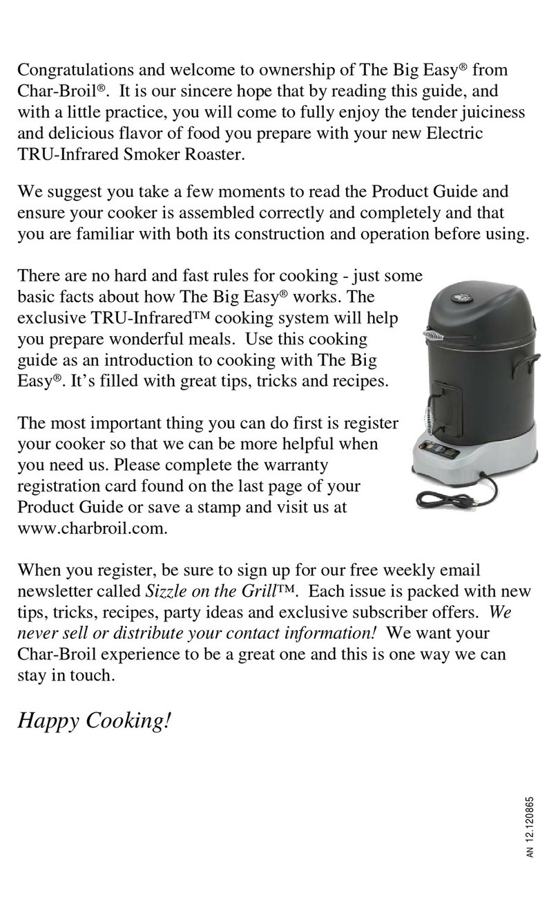 Char-Broil The Big Easy user guide