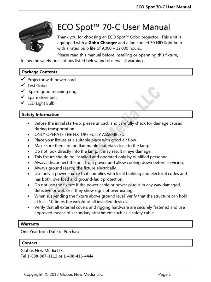 Gobosource ECO Spot 70-C user manual