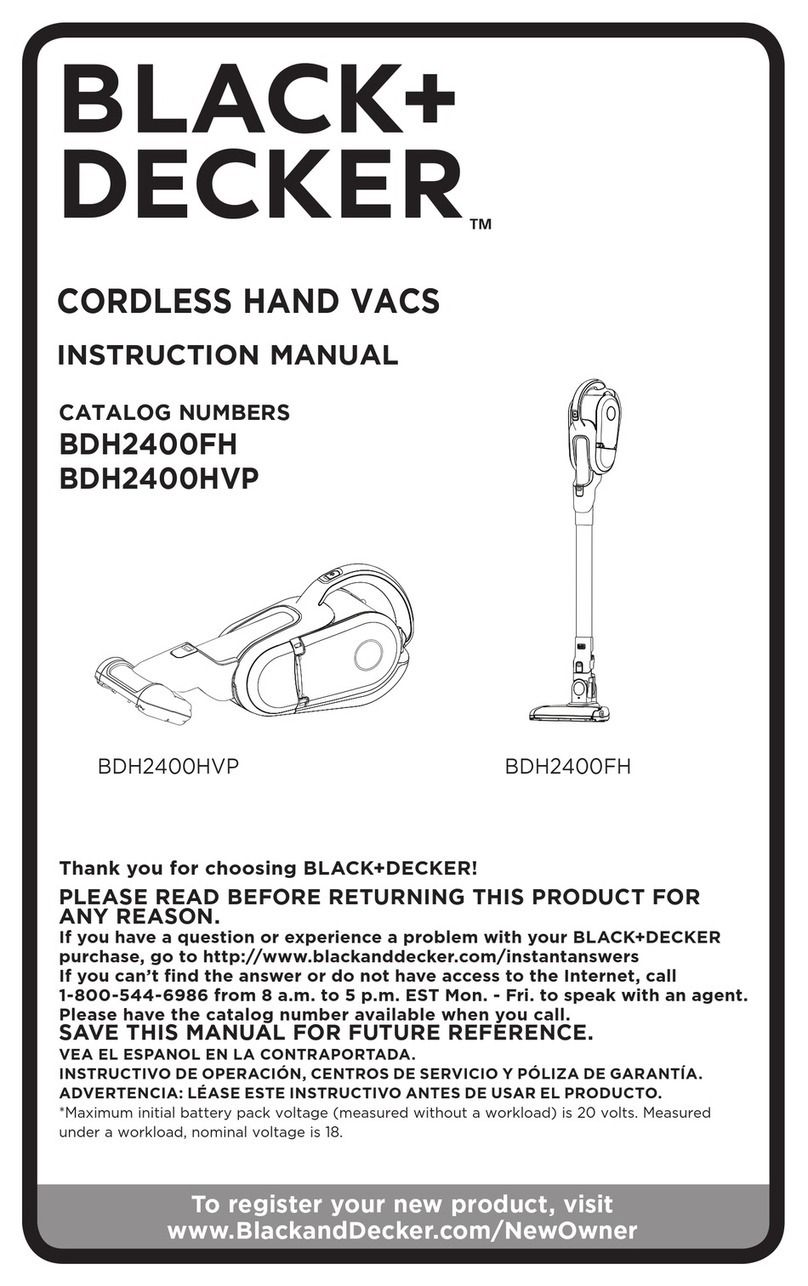 Black & Decker BDH2400FH User manual Black & Decker BDH2400FH User manual