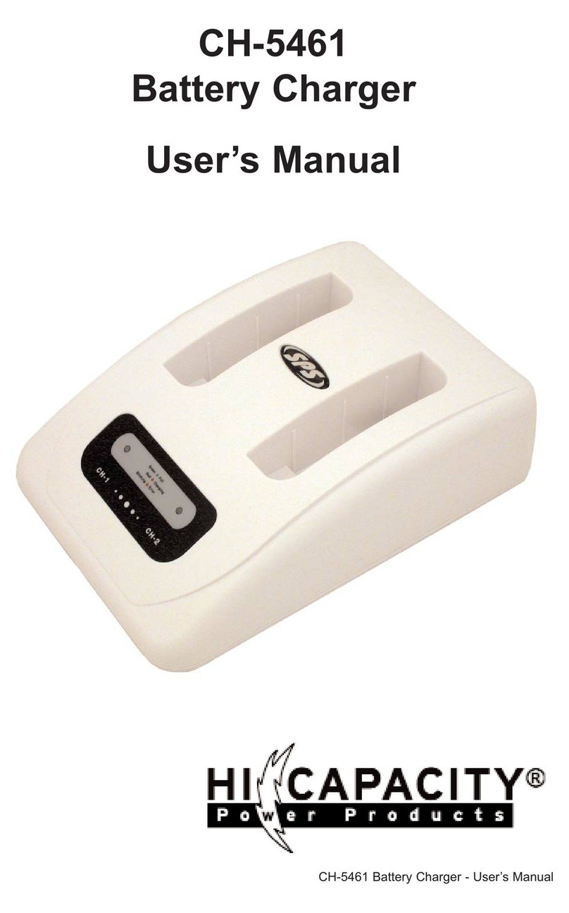 Hi Capacity Power Products CH-5461 user manual