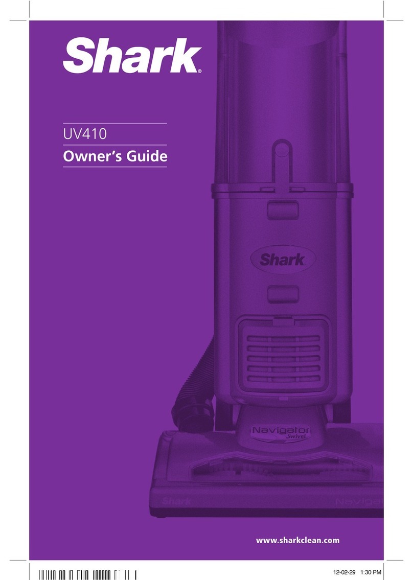 Shark UV410 User manual