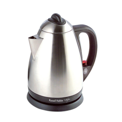 Russell Hobbs Whisper 3090 User manual