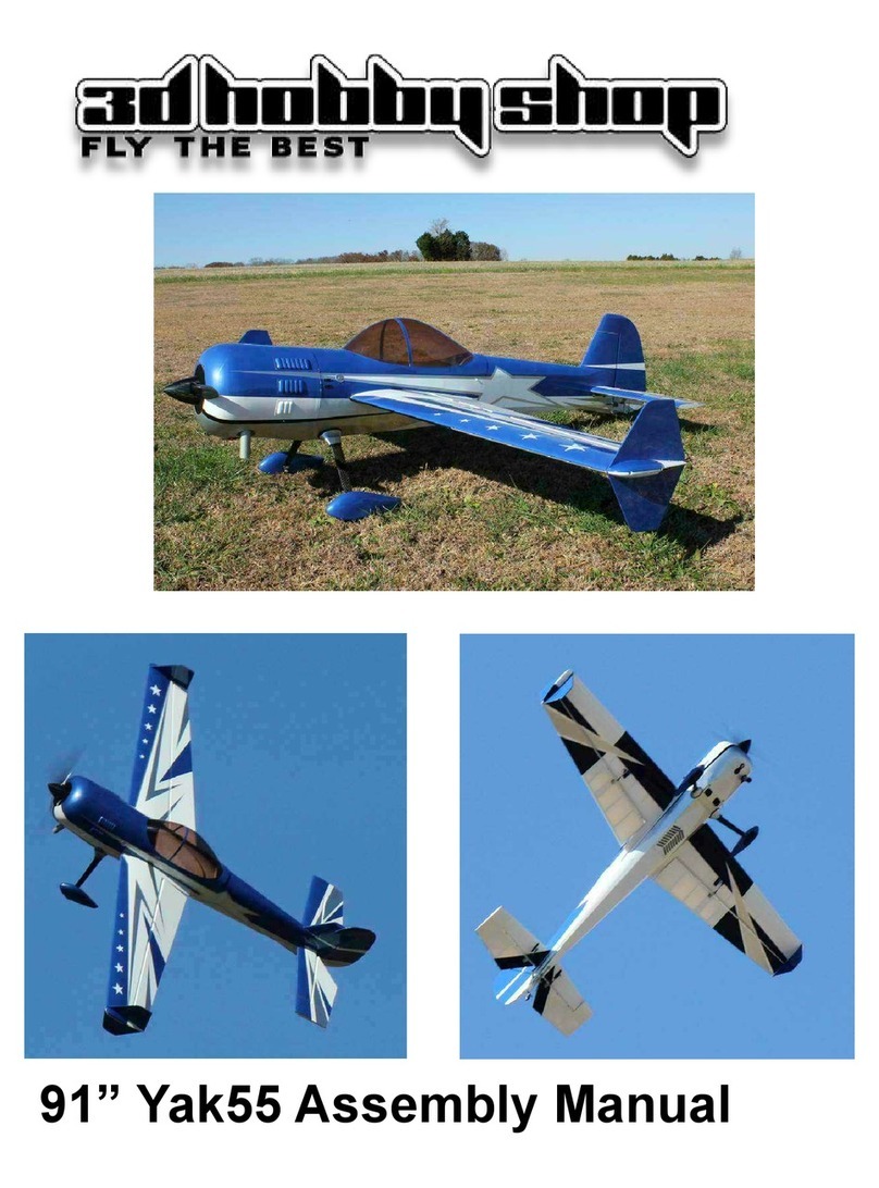 3D Hobby Shop YAK55 Assembly manual