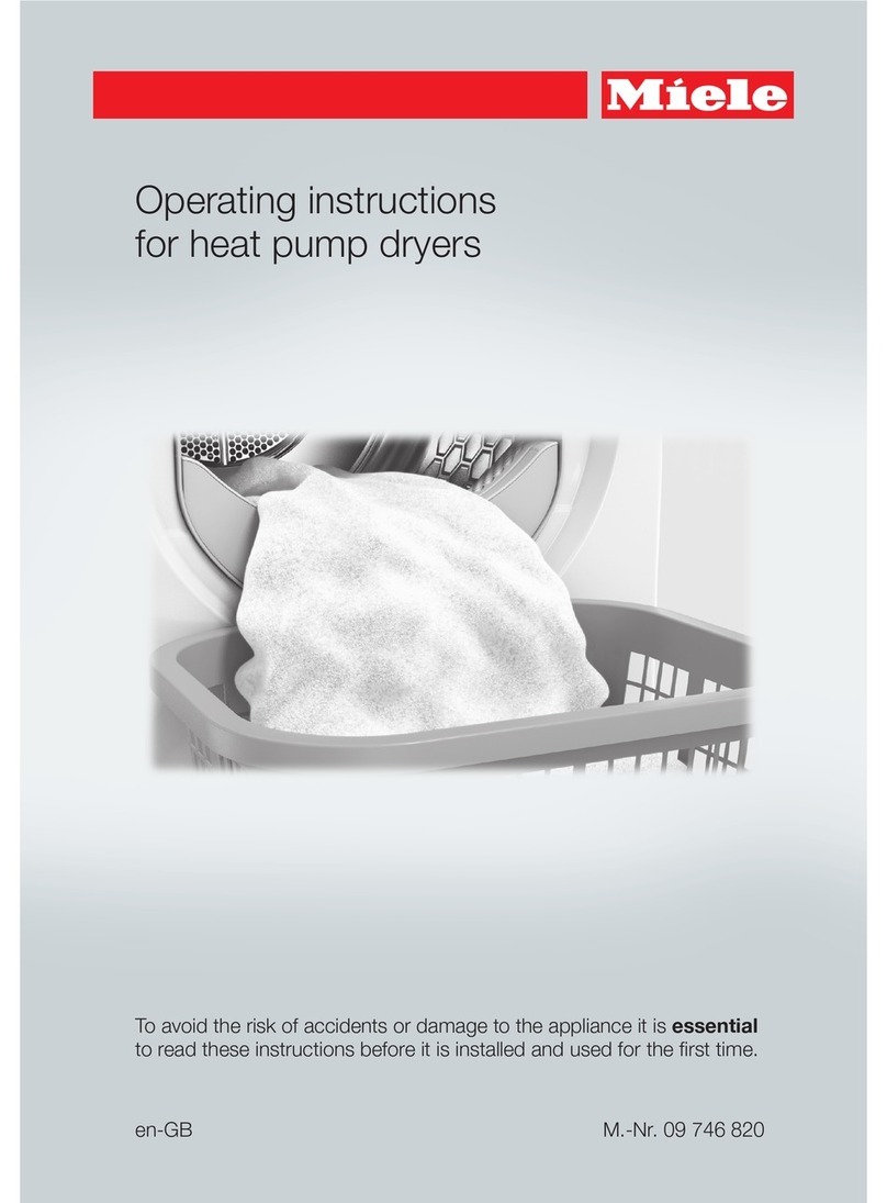 Miele TKR 450 WP User manual